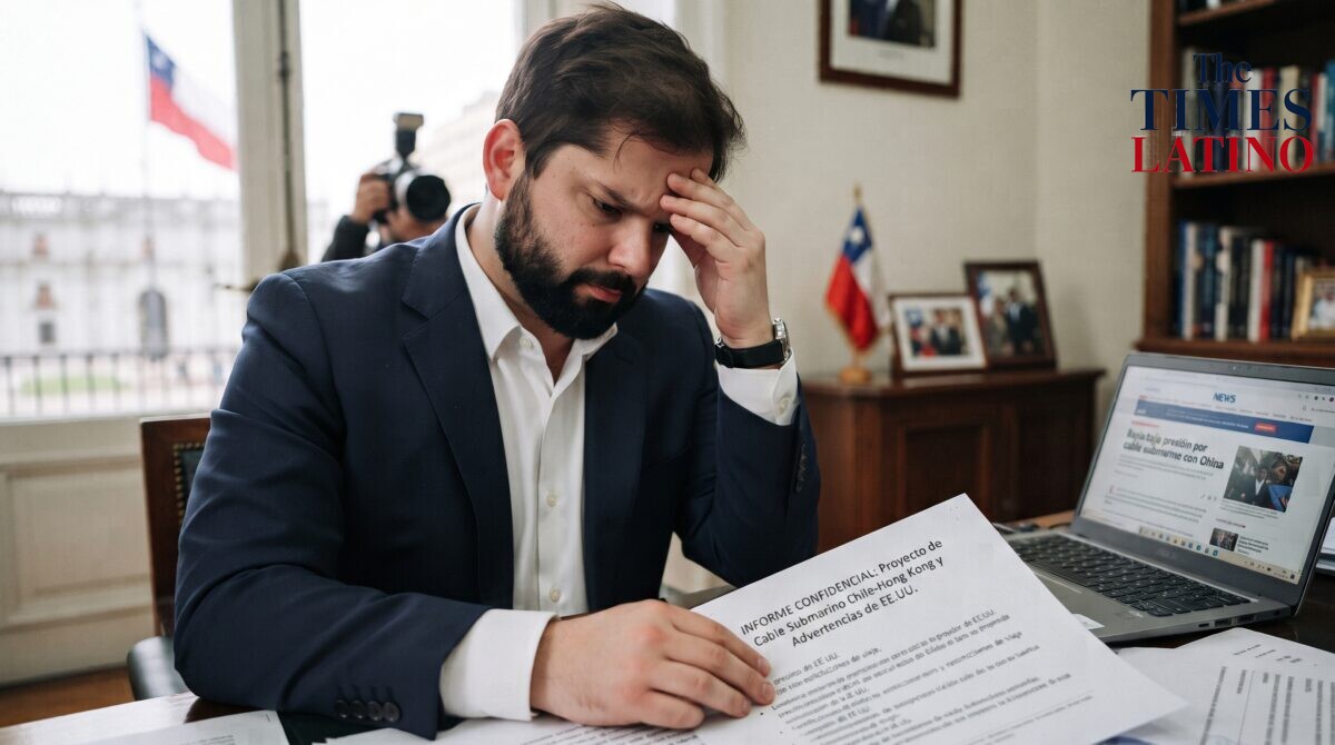 Cable chino exfuncionarios PC desmontan versión de Boric
