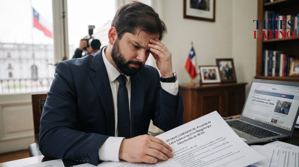 Cable chino exfuncionarios PC desmontan versión de Boric