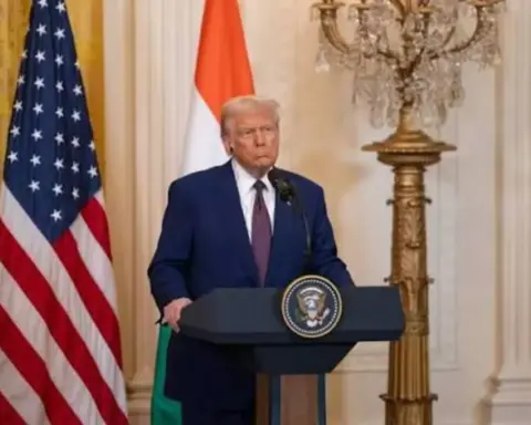 Donald Trump a Irlanda septiembre 2026 Dublín y Doonbeg: Agencia Xinhua