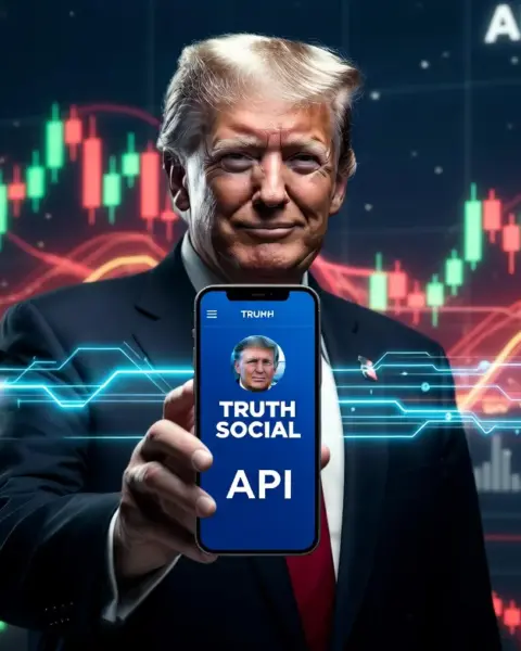 La apuesta de Trump Media por convertir declaraciones presidenciales en producto financiero : The Times Latino