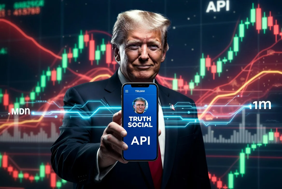 La apuesta de Trump Media por convertir declaraciones presidenciales en producto financiero : The Times Latino