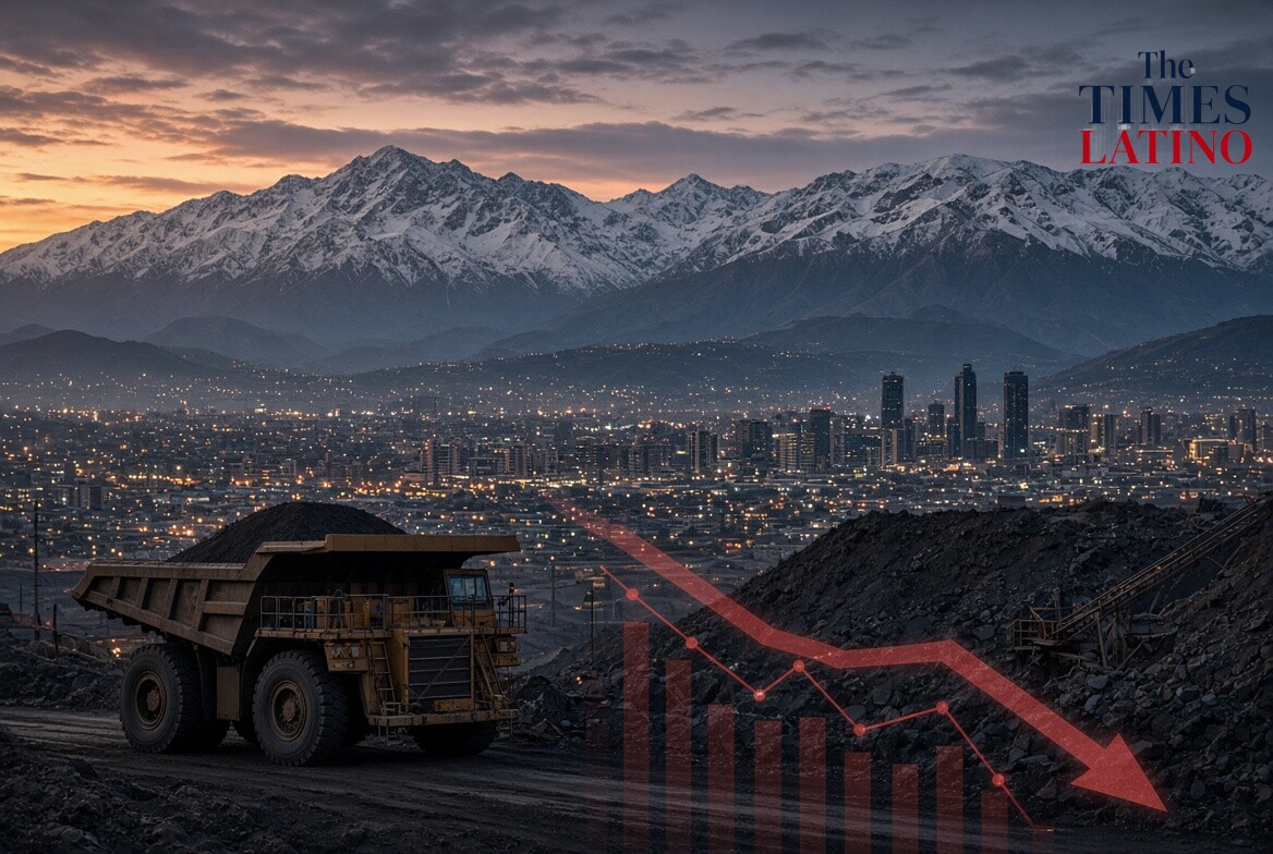 PIB del segundo trimestre cae 0,2% en Chile