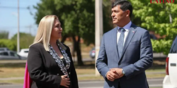 Pamela Jiles y Franco Parisi / The Times Latino