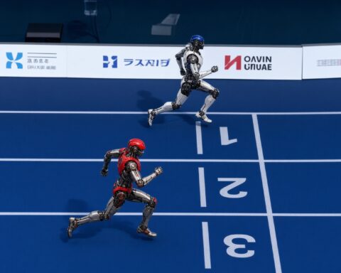 Robot humanoide bate récord de Bolt en 100 metros