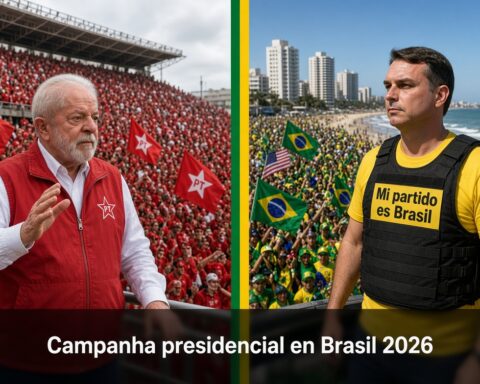 Lula y Flávio abren campaña presidencial en Brasil