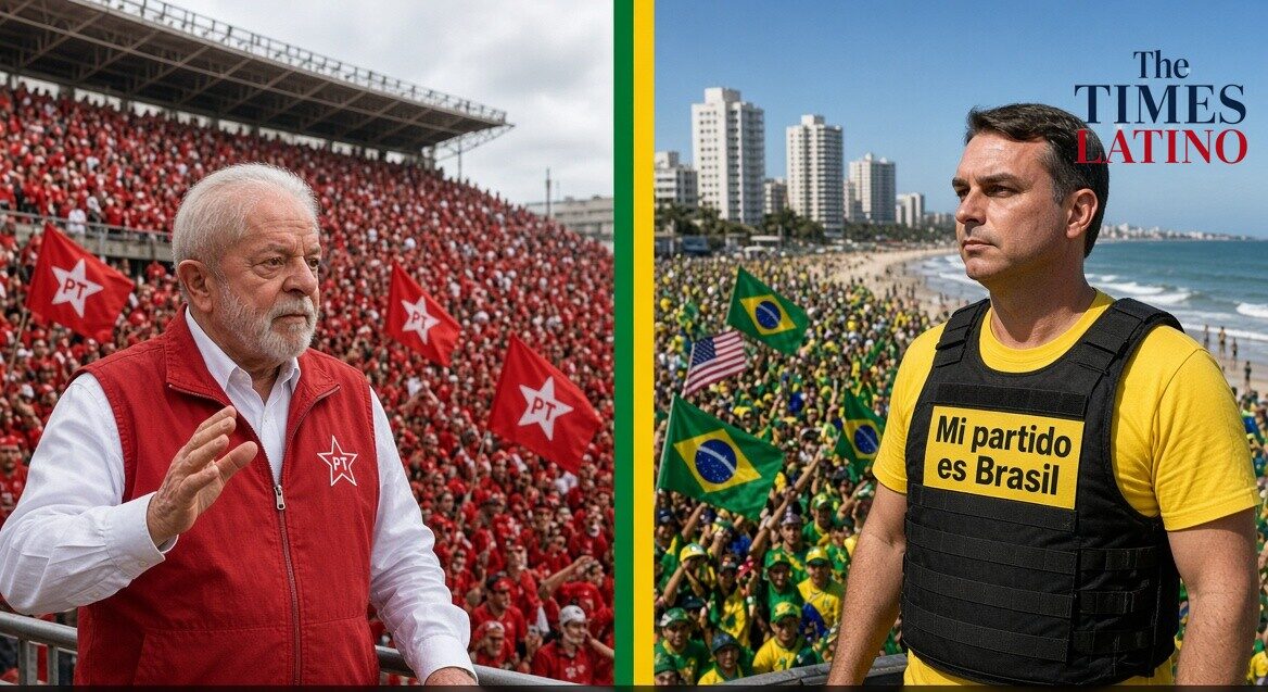 Lula y Flávio abren campaña presidencial en Brasil