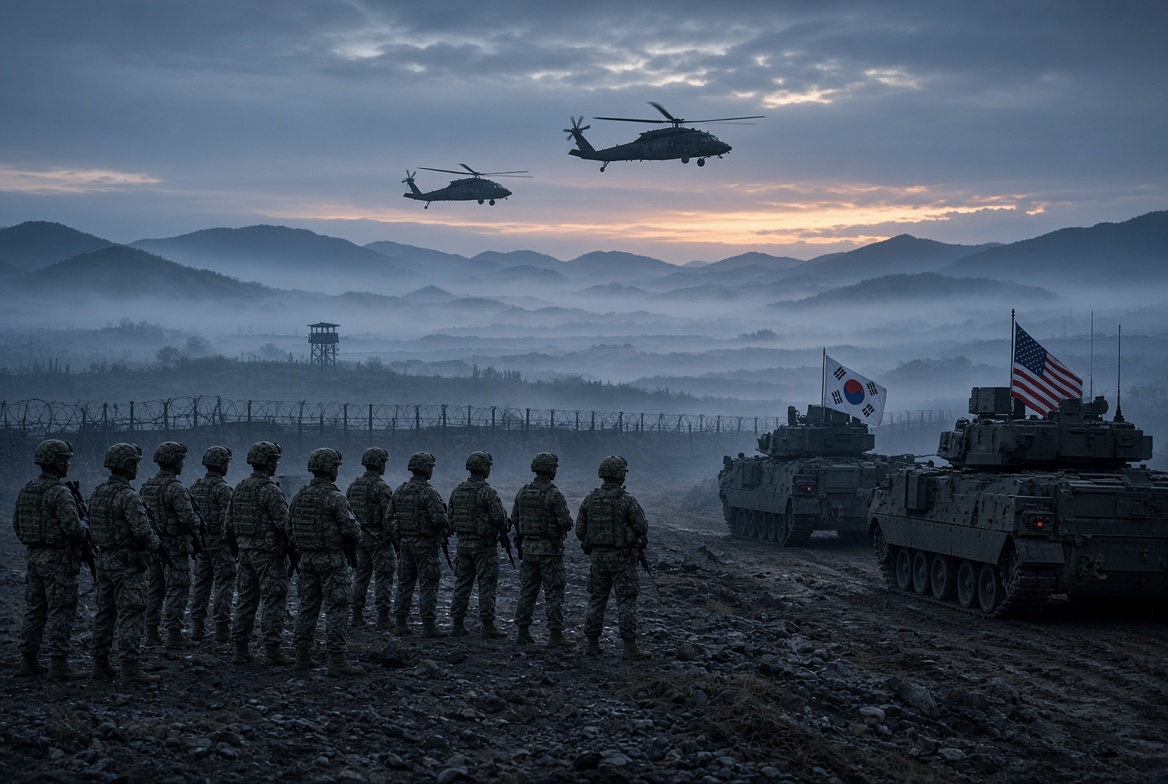 Trump reduce ejercicios militares con Corea del Sur por Kim
