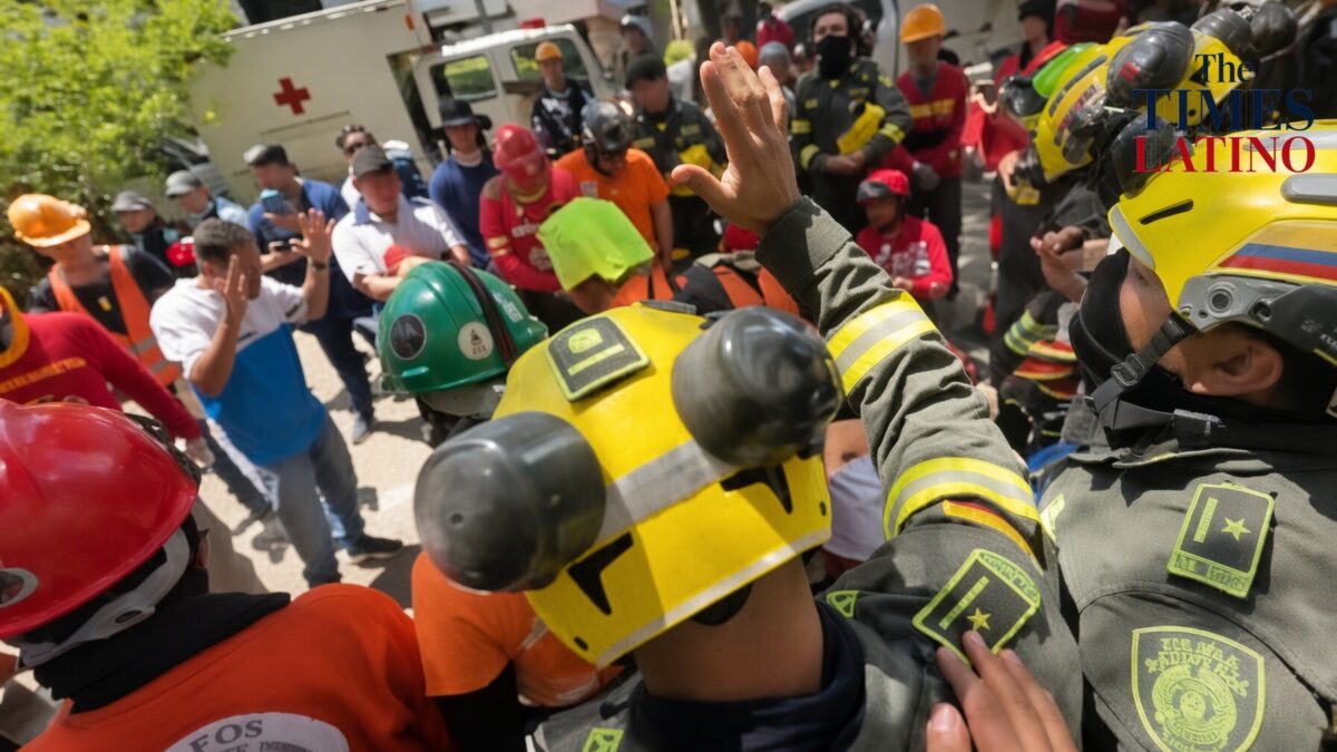 Remoción escombros tras terremoto Colombia: cifras y fase nueva / The Times Latino